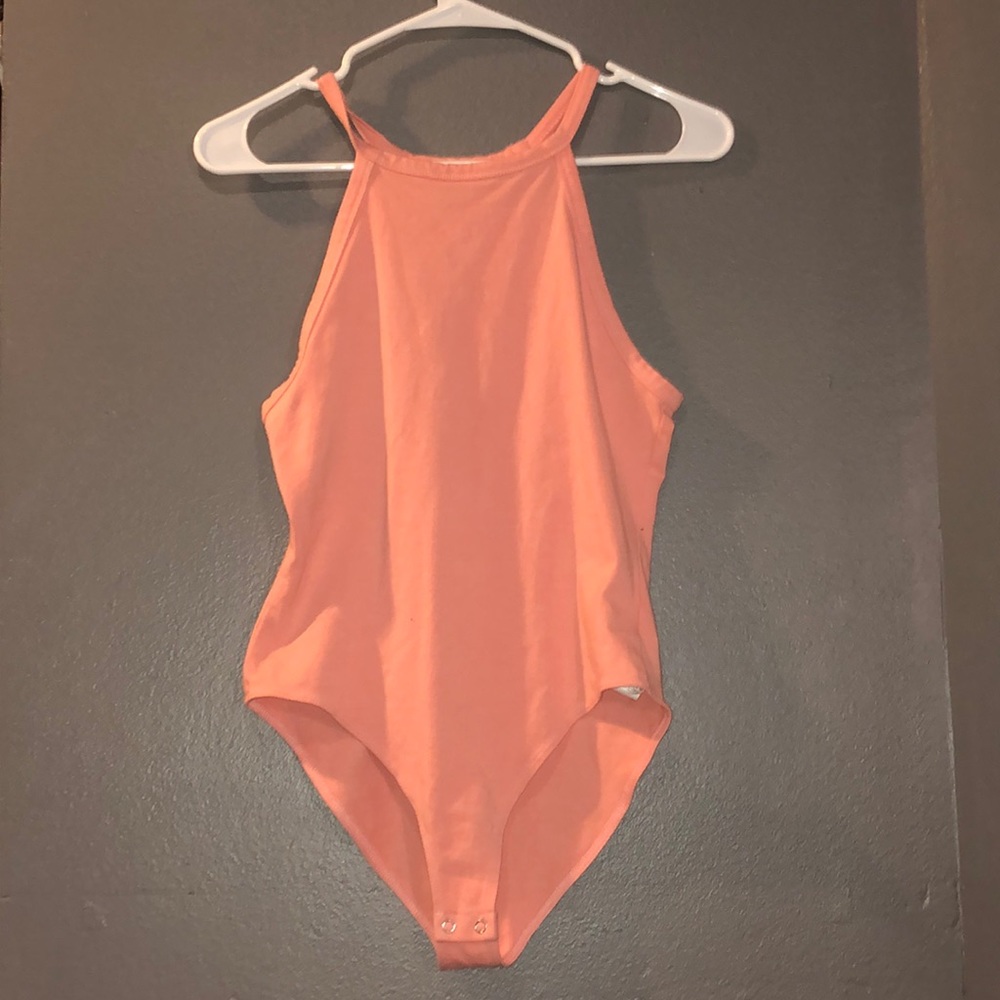 Coral bodysuit